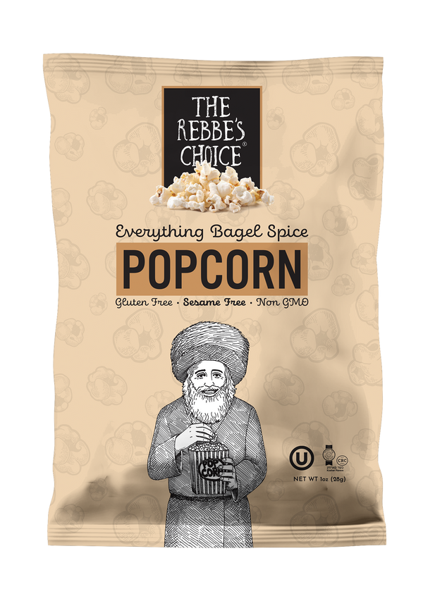Everything Bagel Spice Popcorn 1oz