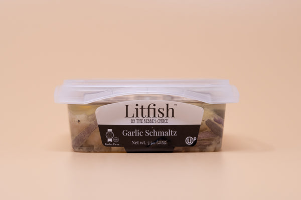 Passover - Litfish Garlic Schmaltz Herring